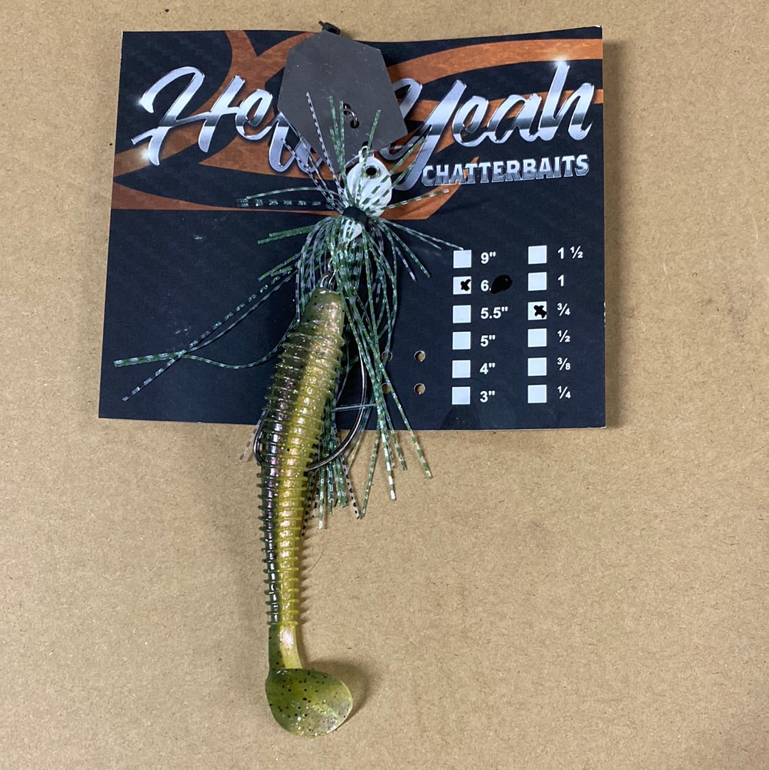 HELL YEAH CHATTERBAITS - 3 – New Age Fishing